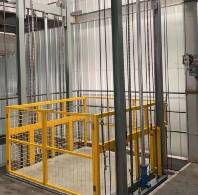 中沙导轨式升降机一般加工周期